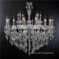 2014 baodisi candle crystal led steel chandelier lighting fixture